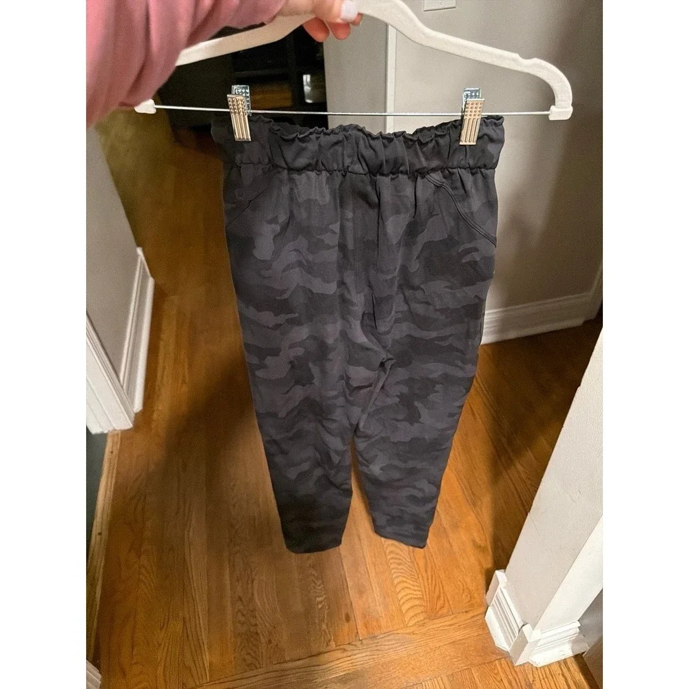 Lululemon Stretch High-Rise pants  black‎ camo women's 2